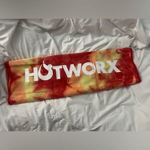 HOTWORX Orange Tie-Dye Towel